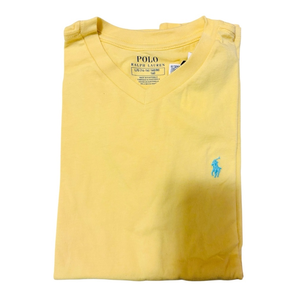 Polo Ralph Lauren Yellow Short Sleeve Tee